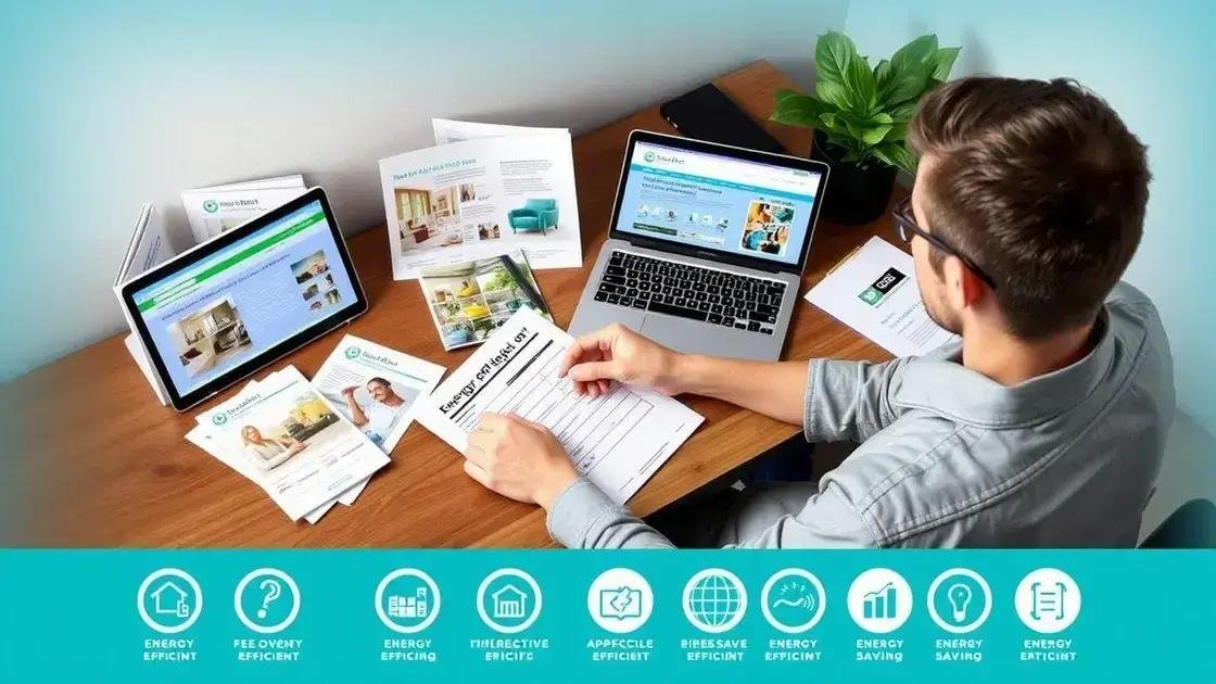 How to apply for energy-efficient utility rebates