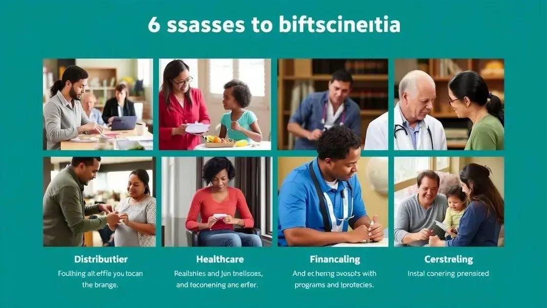 Types of assistance available