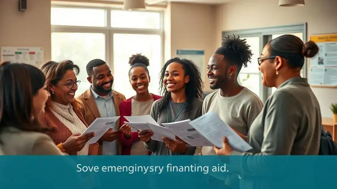 Benefits of emergency financial aid packages