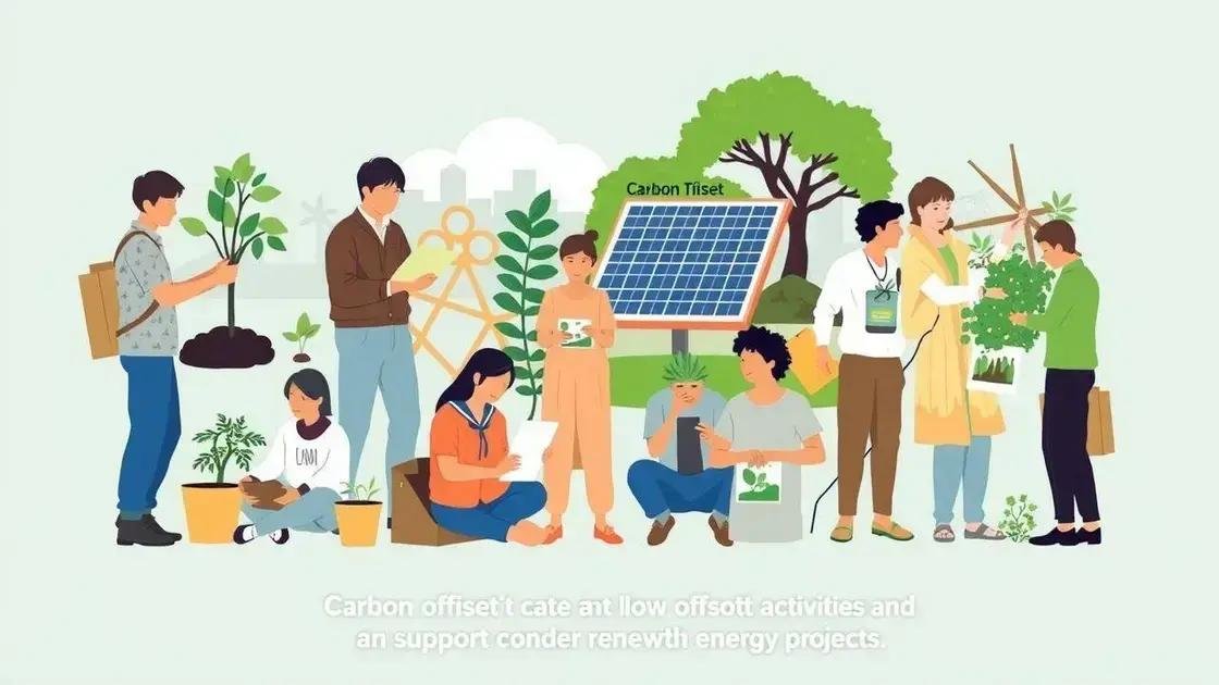 How to participate in carbon offset programs