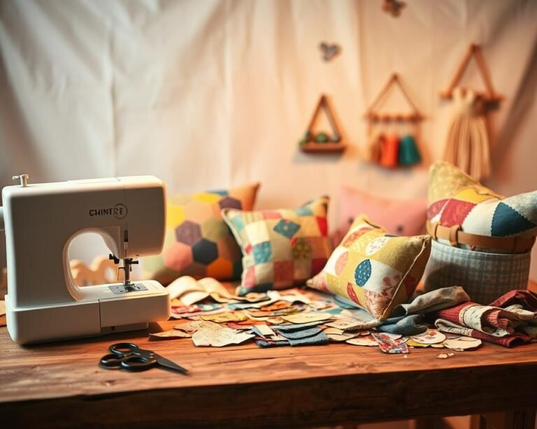 costura creativa con tela reciclada