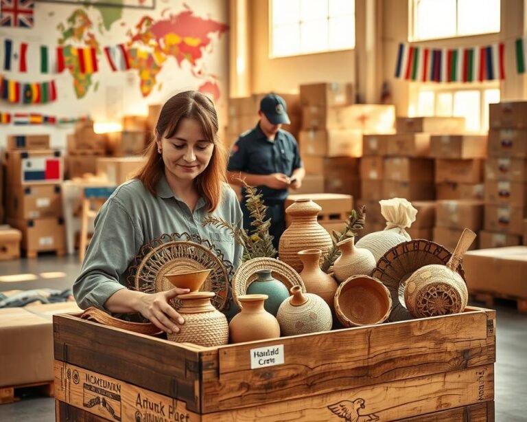 envíos internacionales de artesanías