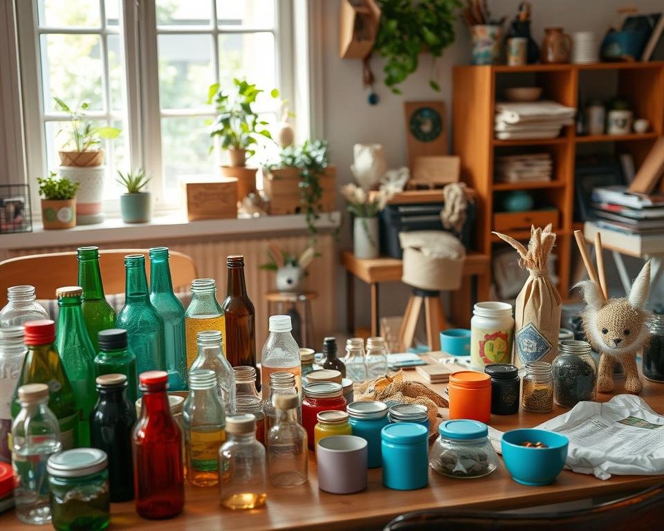 ideas manualidades reutilizando materiales en casa