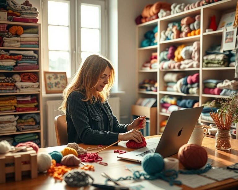 iniciar un emprendimiento de tejido desde casa ganancias estadísticas