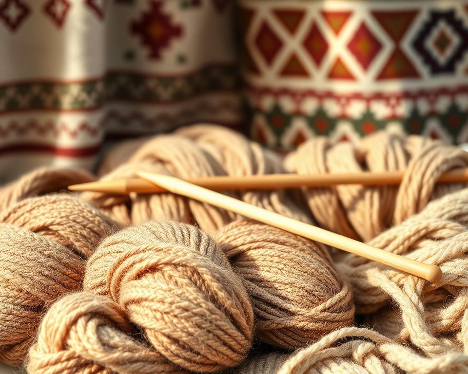 los mejores hilos para tejer en invierno lana acrílica