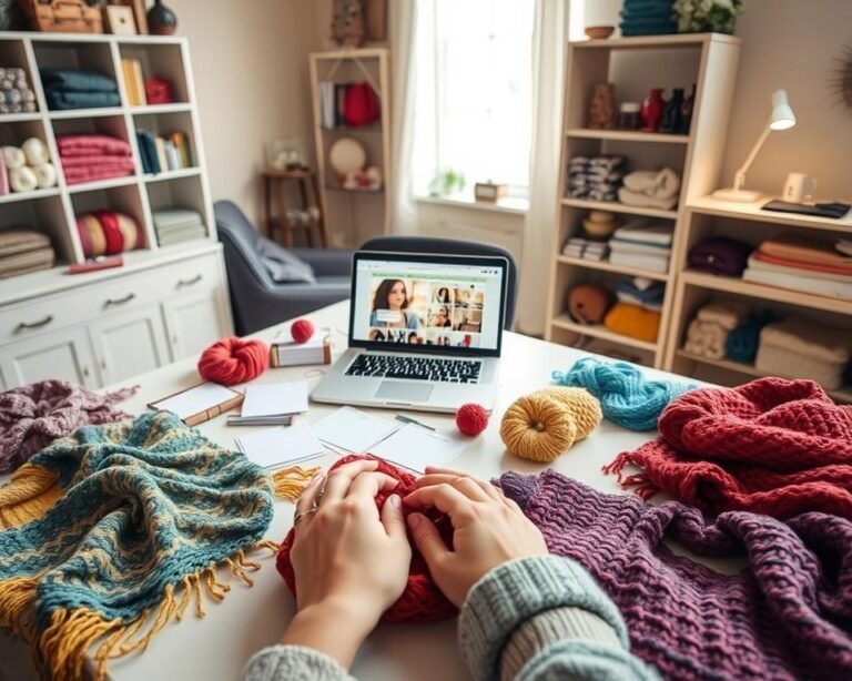 pasos para vender bufandas y prendas hechas a mano en línea