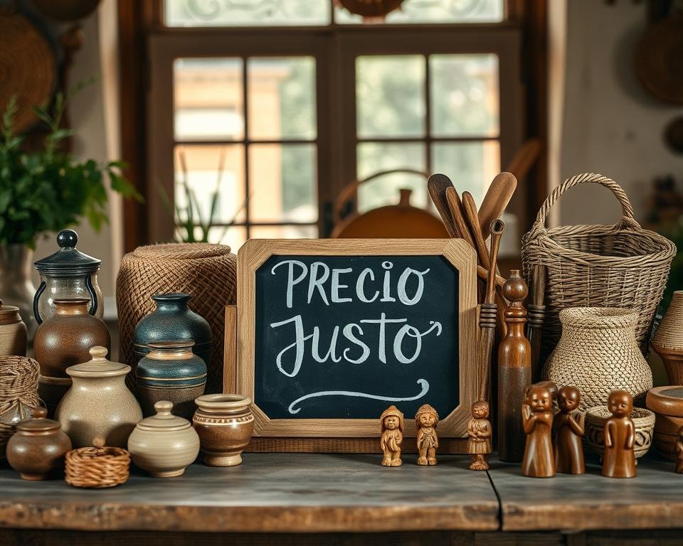 precio justo para productos hechos a mano