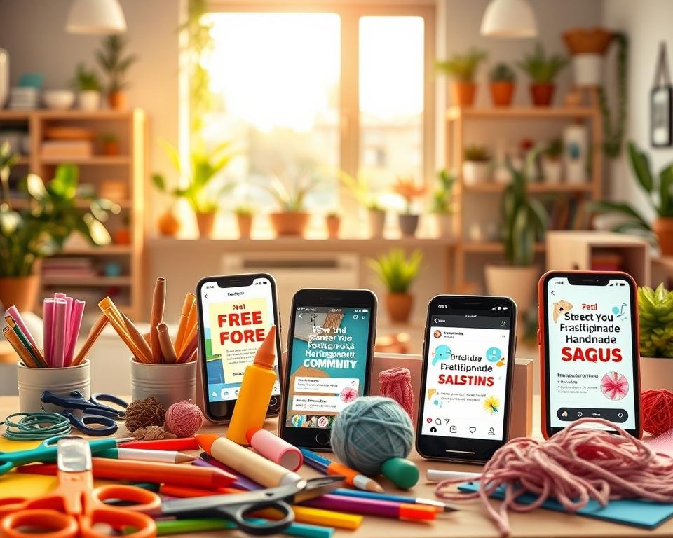 promociones en redes sociales para manualidades