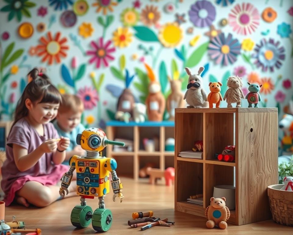 proyectos DIY reciclados infantil