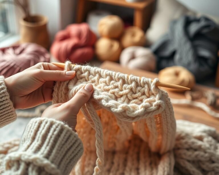 tutorial tejido bufanda