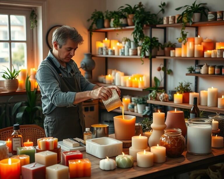 cómo hacer velas artesanales decorativas en casa