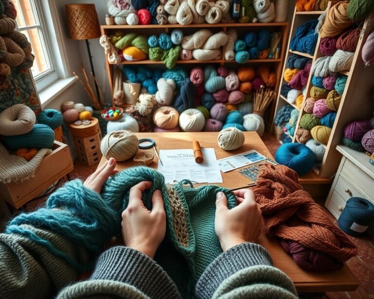 cómo mezclar lanas para tejer proyectos duraderos consejos