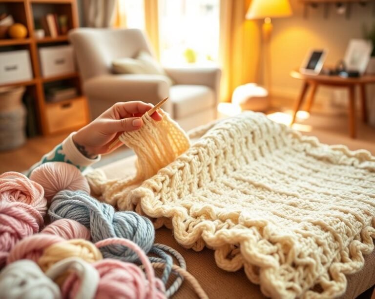 cómo tejer mantas de bebé a dos agujas fácil español latino