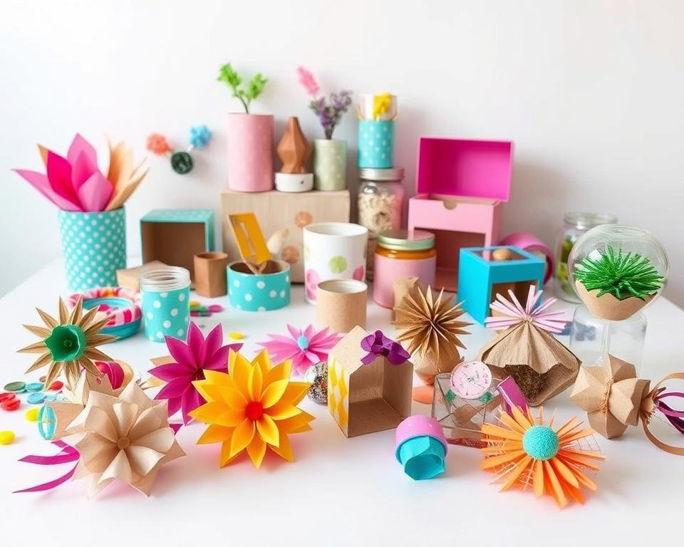 ideas de manualidades con reciclaje