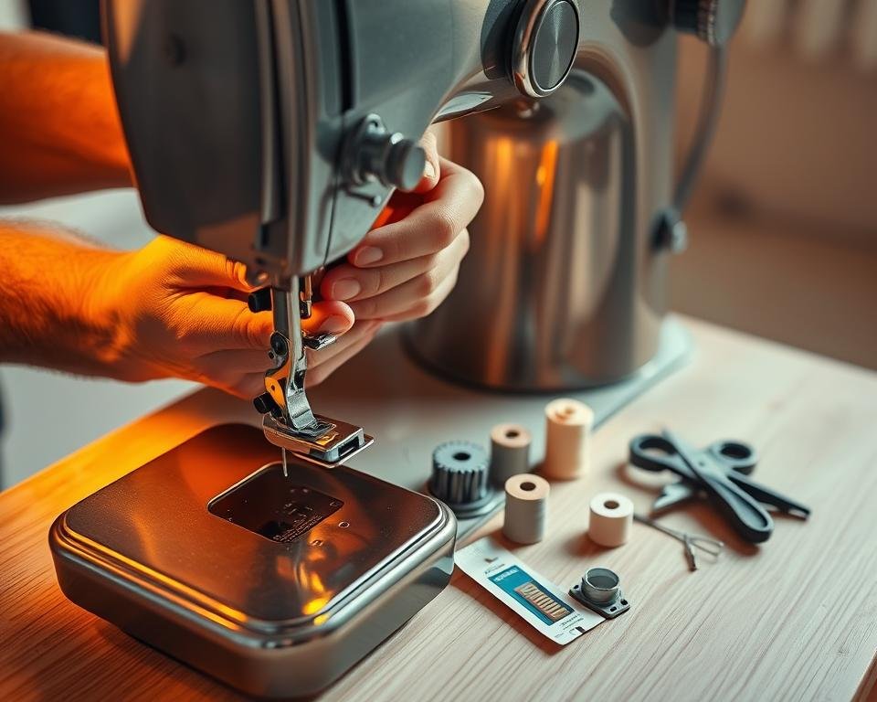 mantenimiento máquina de coser