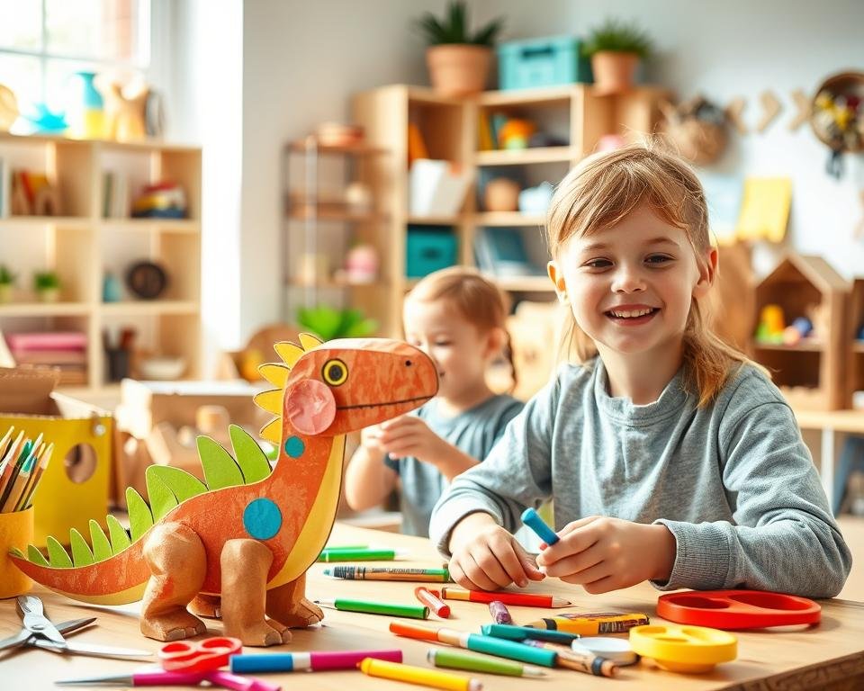 manualidades educativas con cartón