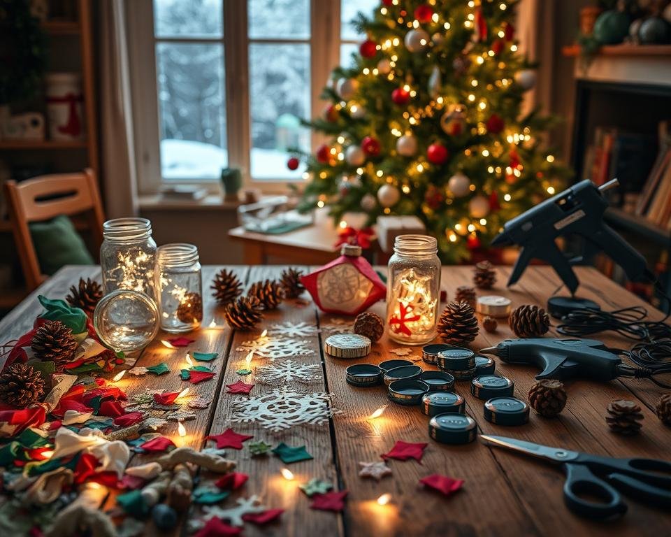 manualidades navideñas recicladas