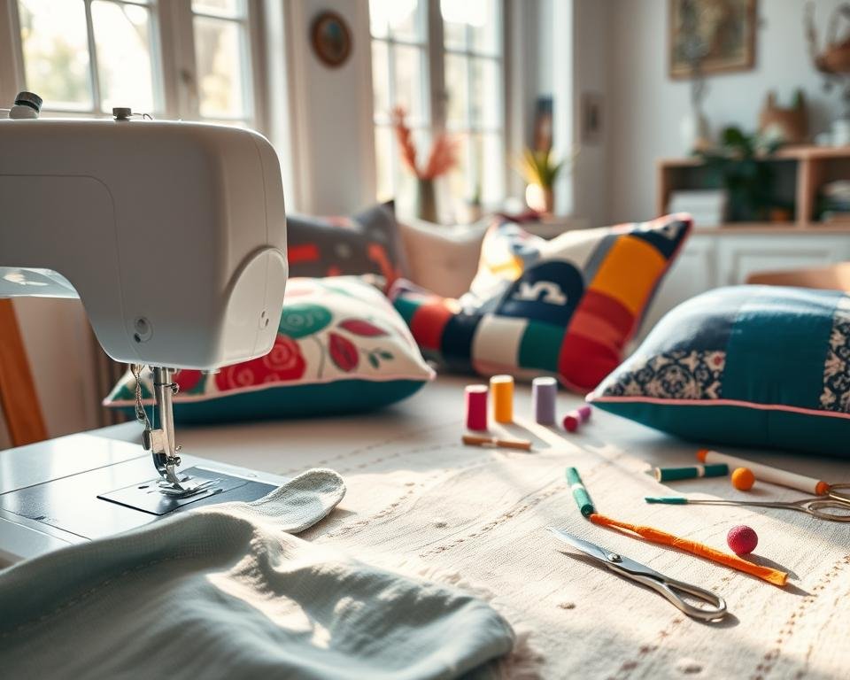 técnicas coser cojines sala