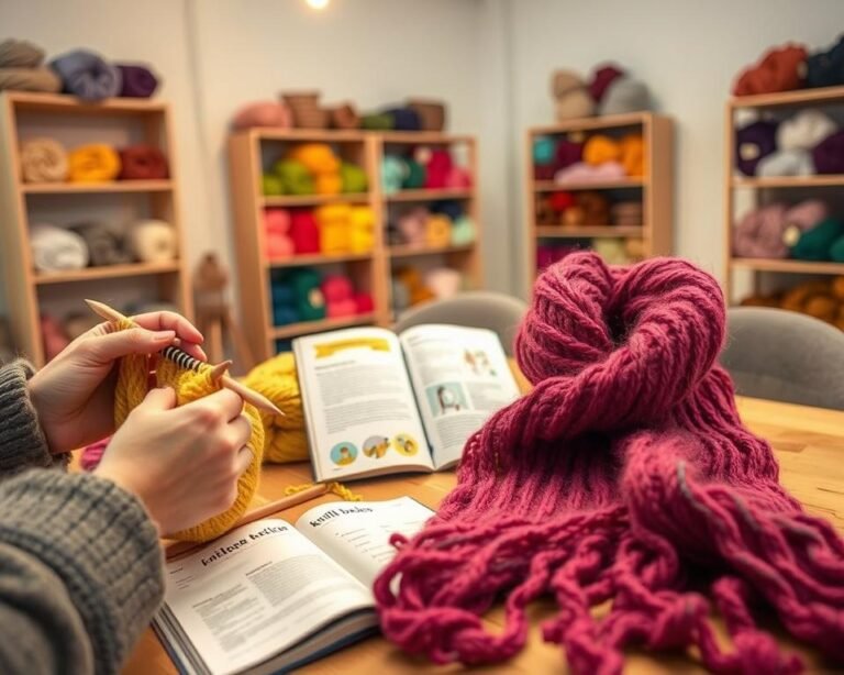 tejer bufanda gruesa lana paso a paso principiantes