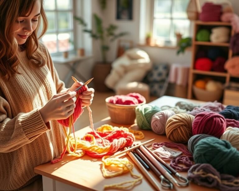 tutorial tejido para principiantes punto jersey básico
