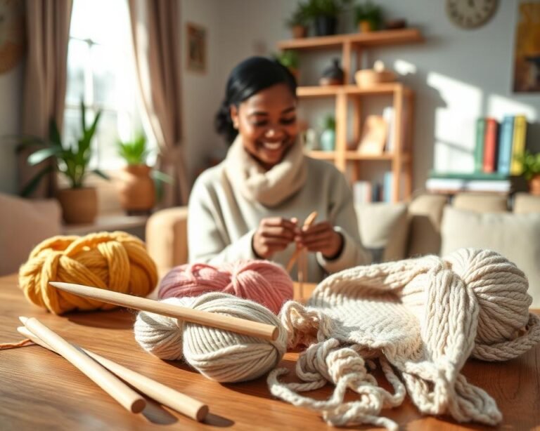 cómo aprender tejido desde cero en casa