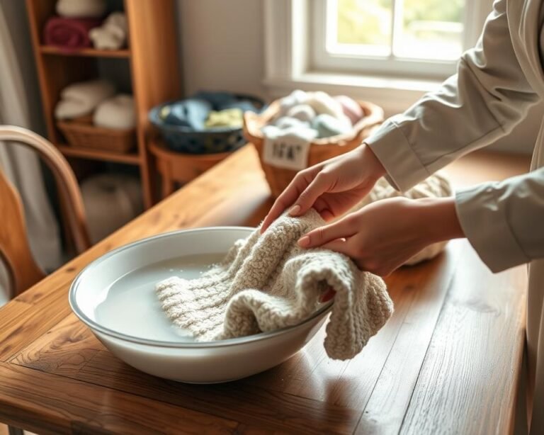 cómo lavar y conservar prendas tejidas a mano correctamente
