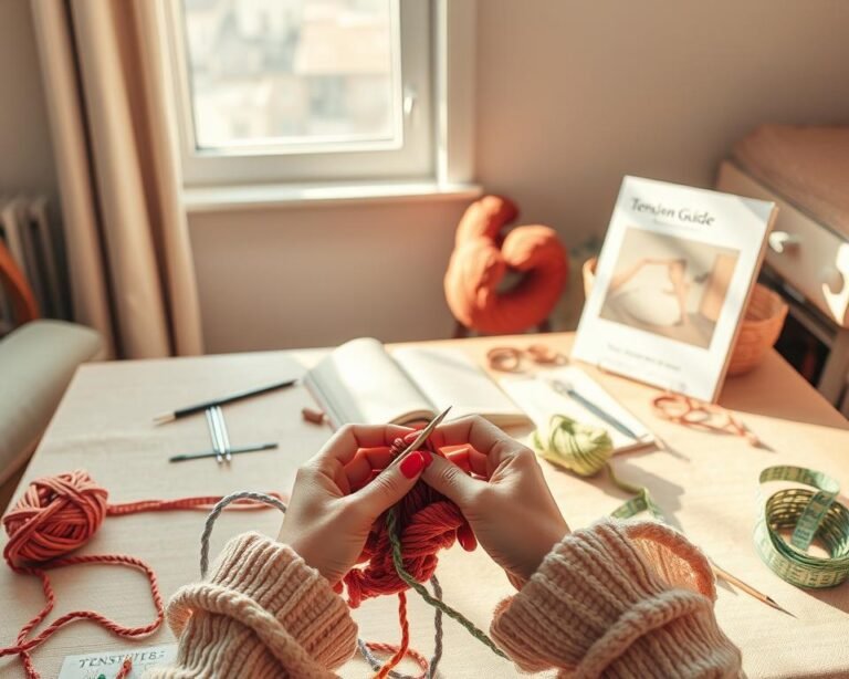 consejos para mejorar la tensión al tejer a mano