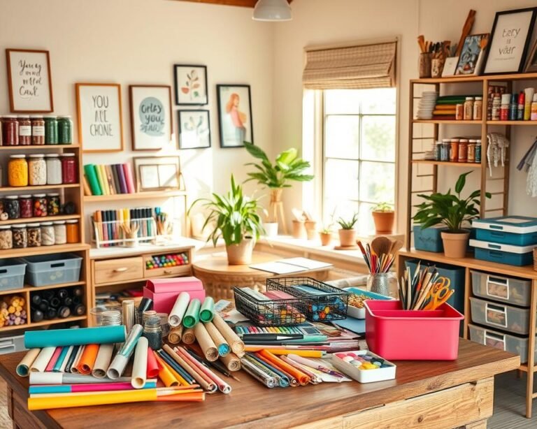 espacio para manualidades en casa