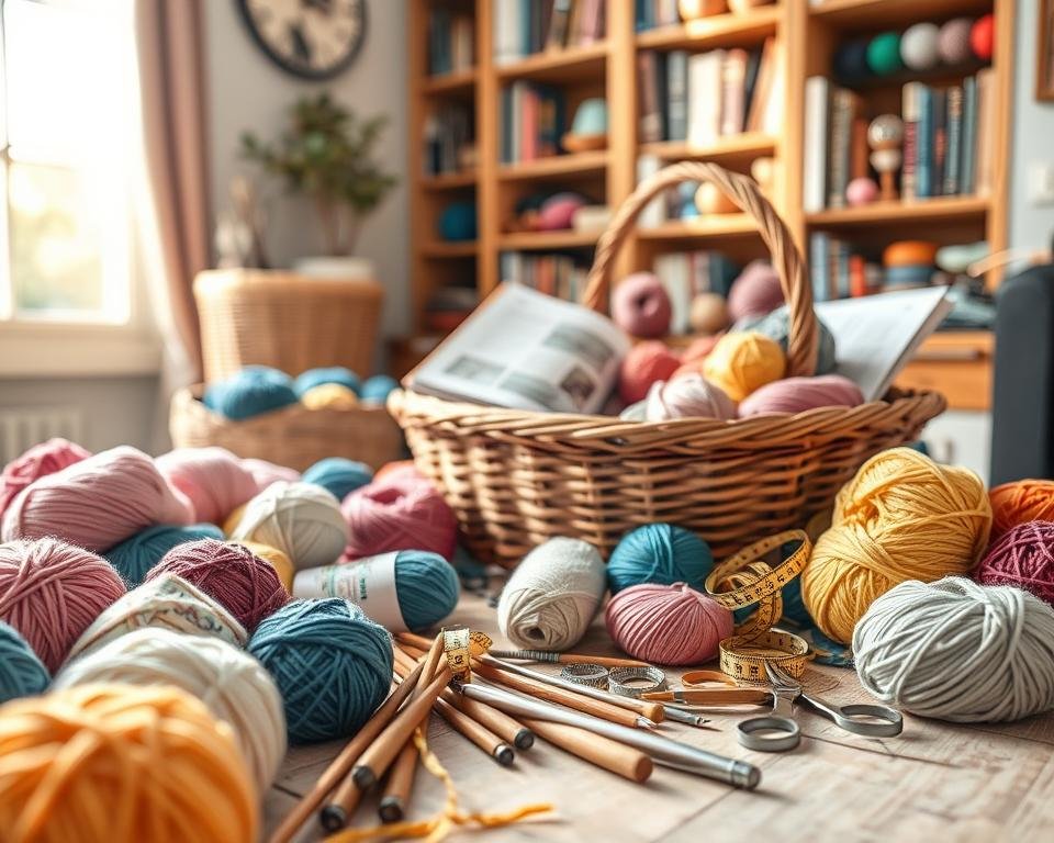 herramientas para tejer