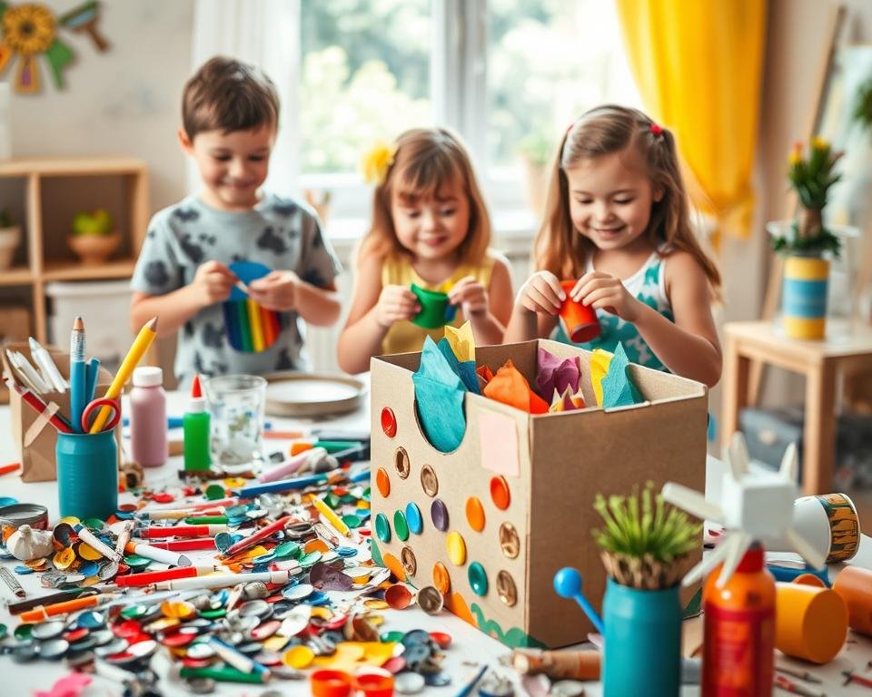manualidades para niños recicladas