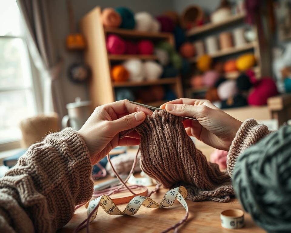 técnicas para controlar la tensión en el tejido