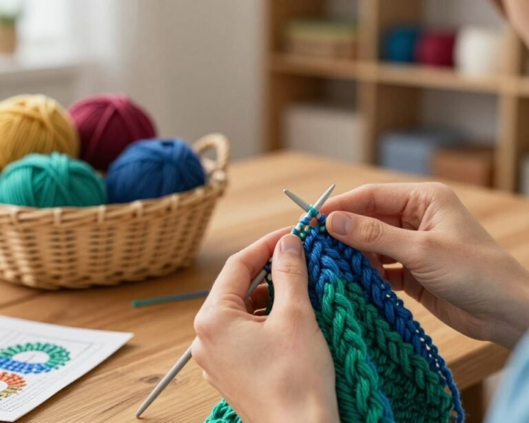 Cómo tejer trenzas (cables) básicas