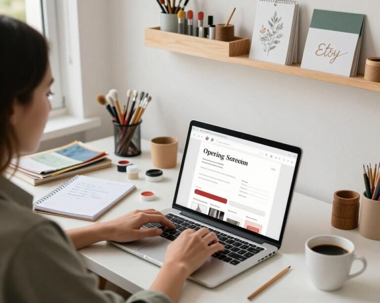 cómo abrir tienda de Etsy paso a paso