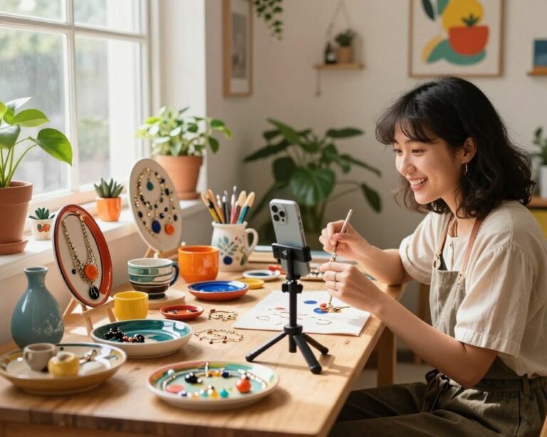 cómo vender manualidades en TikTok
