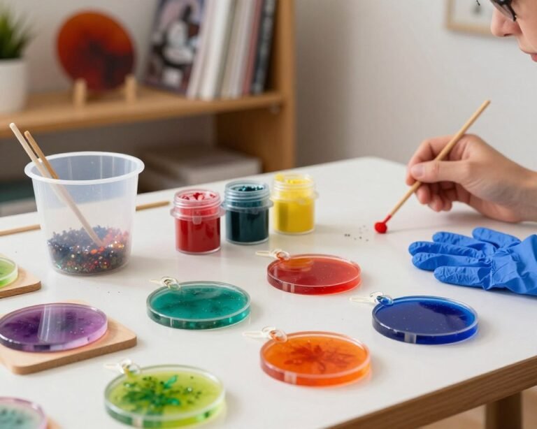 manualidades con resina epóxica para principiantes