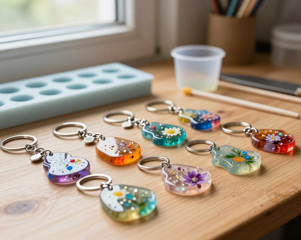 resin keychains