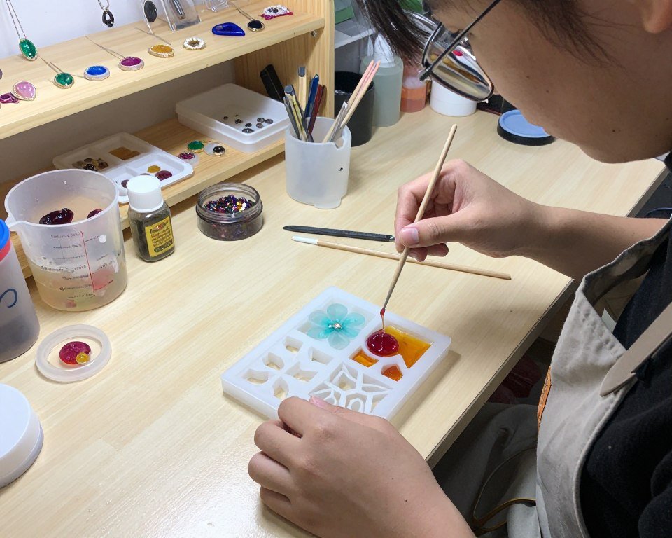 técnicas colado moldes resina