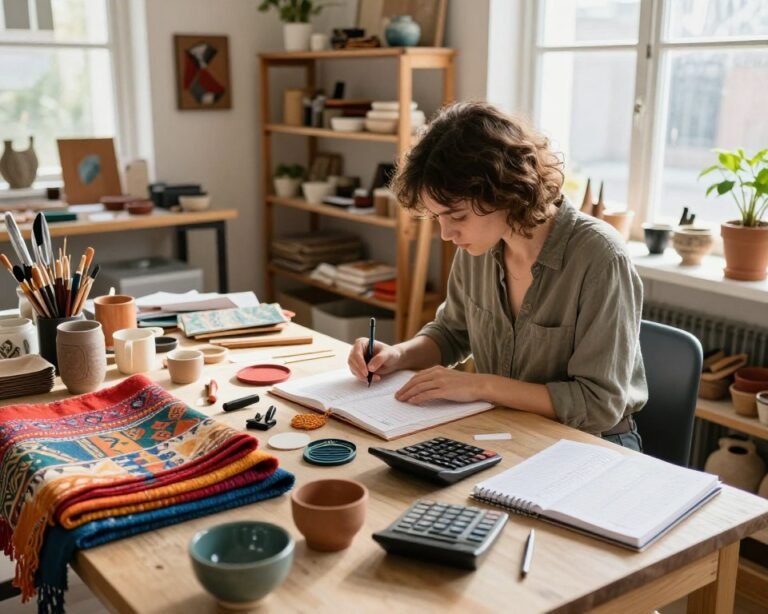 cómo calcular costo y ganancia en artesanías