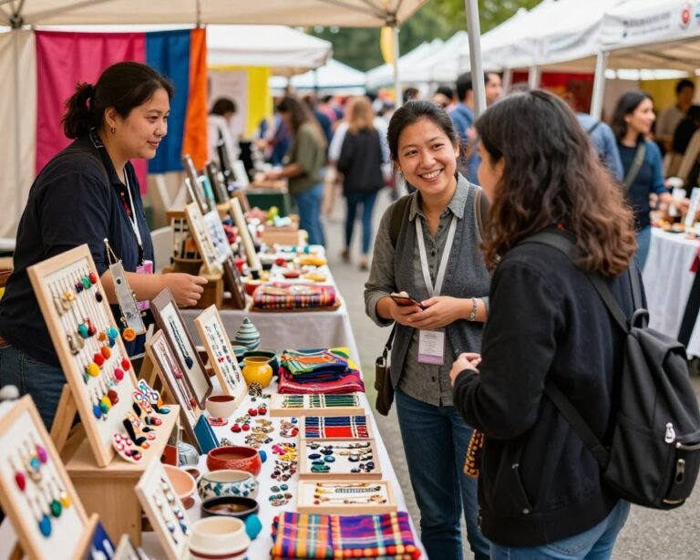cómo vender en ferias artesanales por primera vez