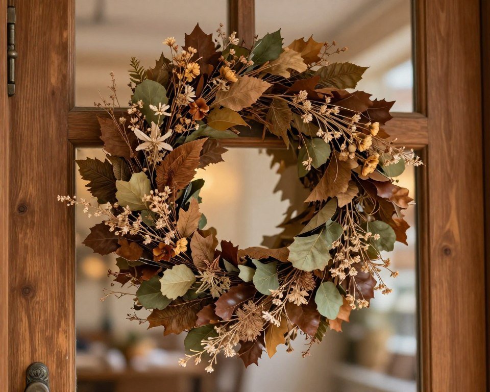 guirnalda hojas guirnalda hojas