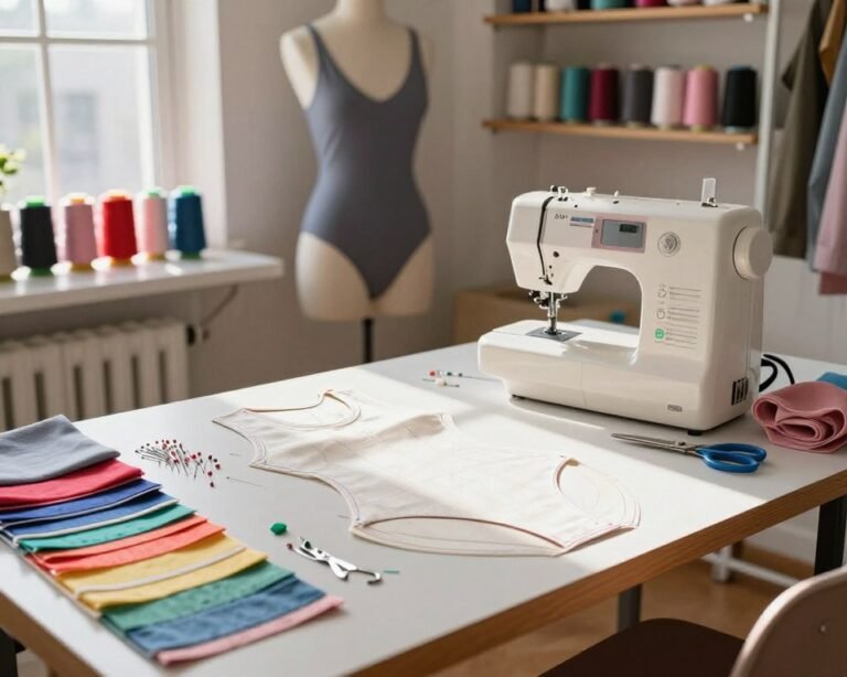 cómo coser traje de baño básico