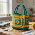 cómo tejer bolsos de crochet modernos