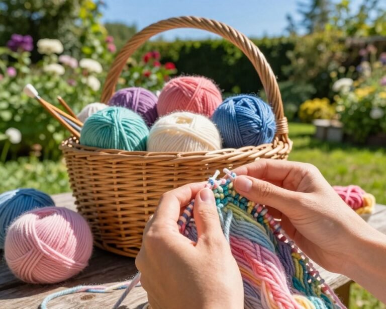 cómo tejer con lana de algodón (verano)