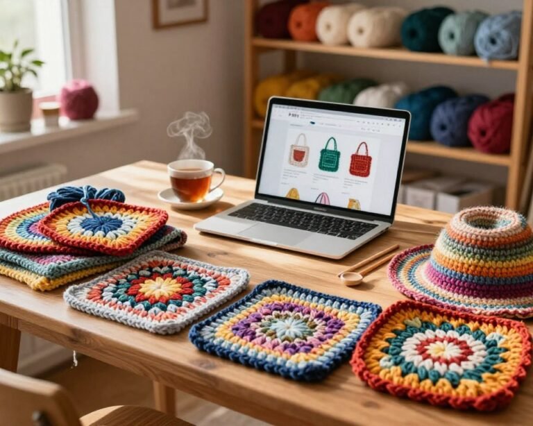 dónde vender patrones PDF de crochet