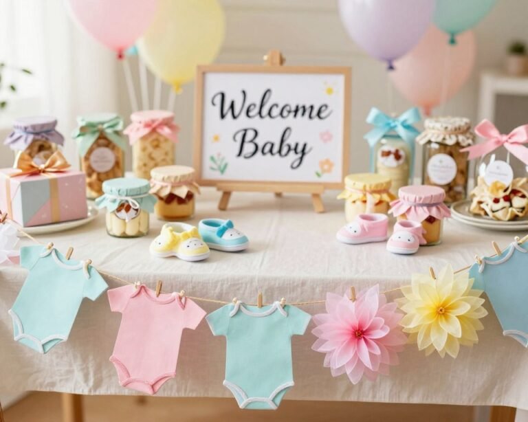 manualidades para baby shower
