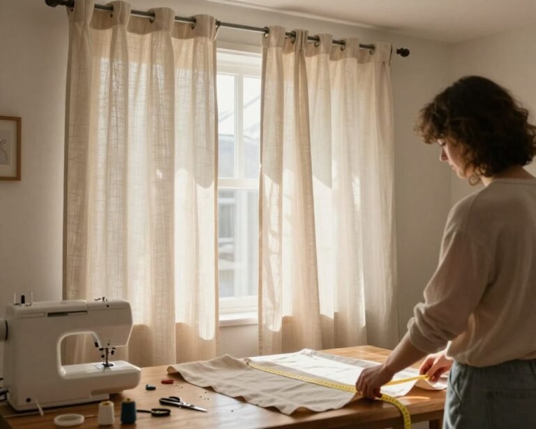 Cómo hacer cortinas sencillas