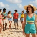 Tops de crochet para playa